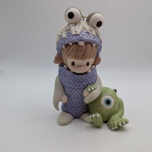 Purple Monster Costume Figurine with Green Monster